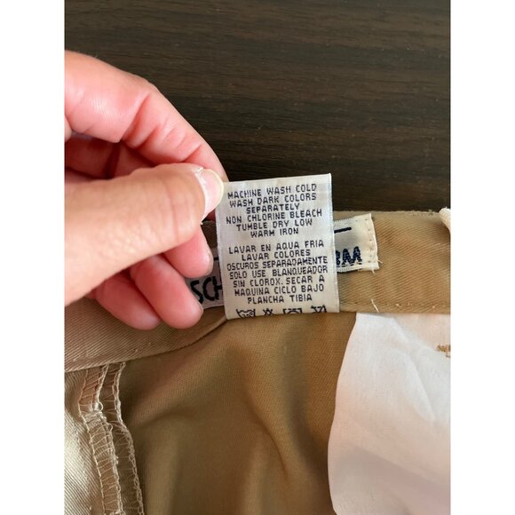 NWT Authentic Galaxy School Uniform Boys Size 20 Uniform Pants Tan Pockets - Picture 4 of 4